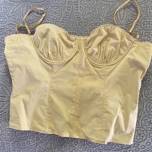 We Wore What Underwire Corset Top